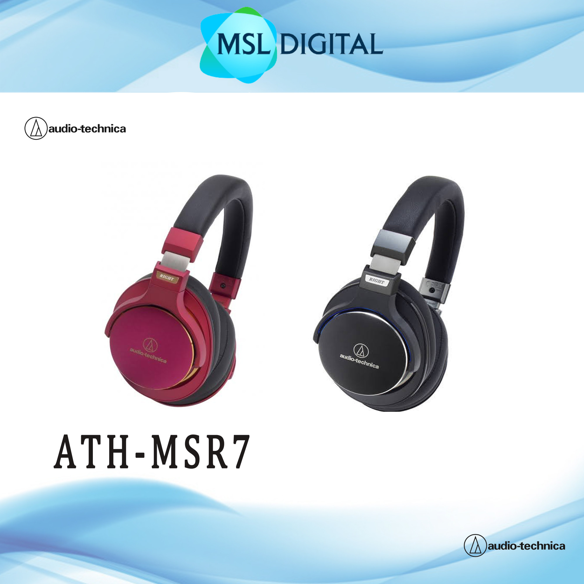 Audio Technica Ath Msr True Motion Over Ear High Resolution Audio