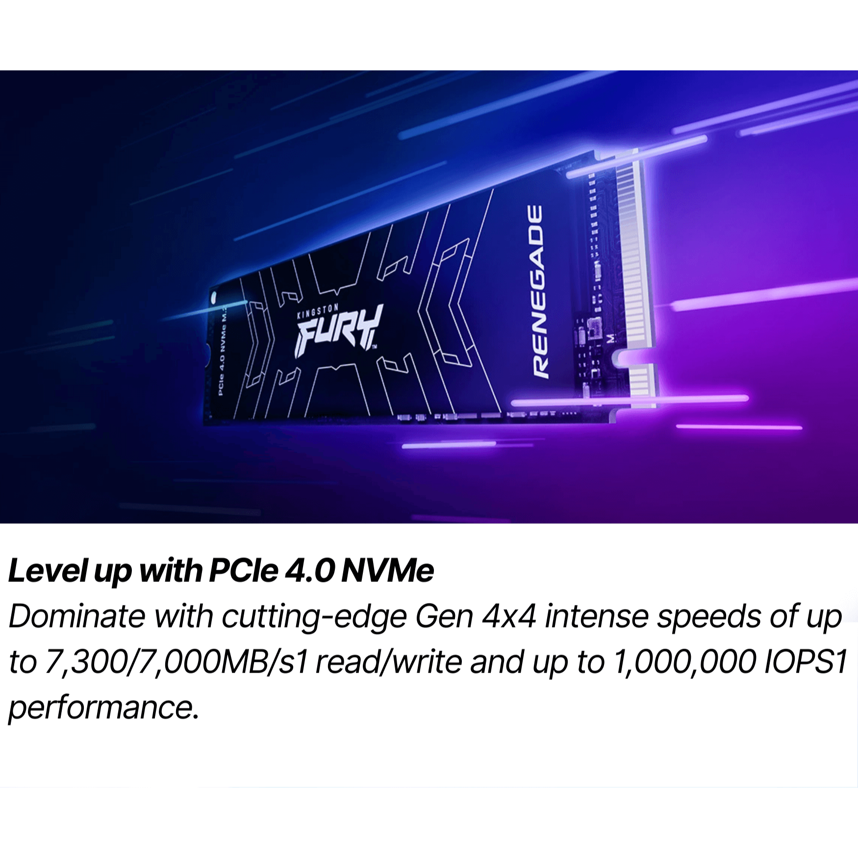 KINGSTON SFYRS SFYRD SFYRSK SFYRDK HEATSINK FURY RENEGADE PCIE NVME