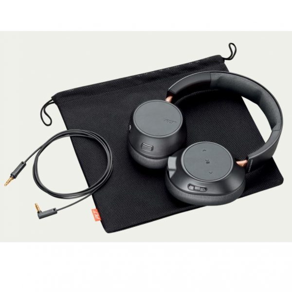 Plantronics BACKBEAT GO 810 Wireless Active Noise Canceling Over-Ear Headphones