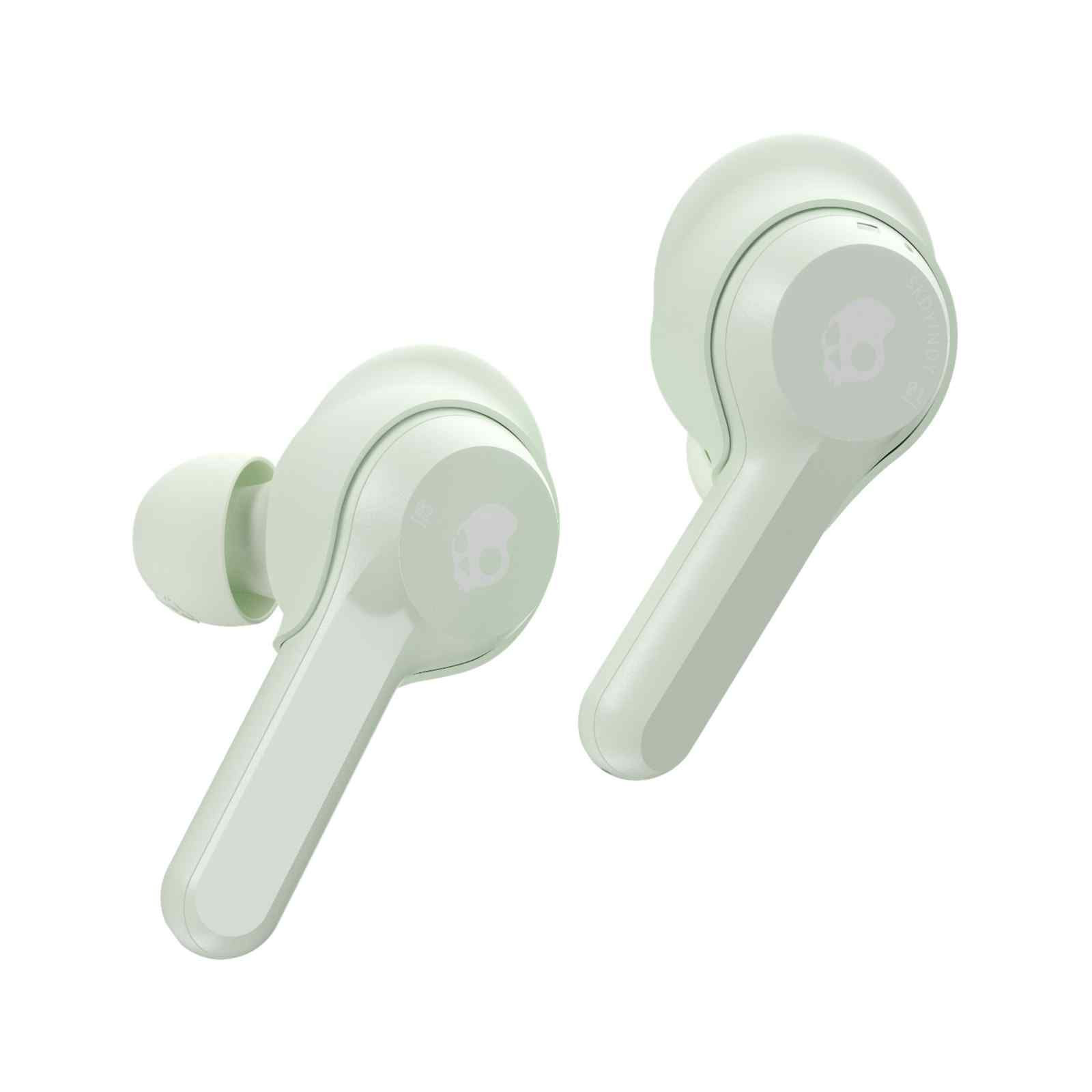 5e98171adb8850bcdb967f0e815246a5.jpeg Skullcandy Indy Truly Wireless Bluetooth In-Ear Earphones Headphones + Charging Case & IPX4 Splash Rain Resistant - Mint