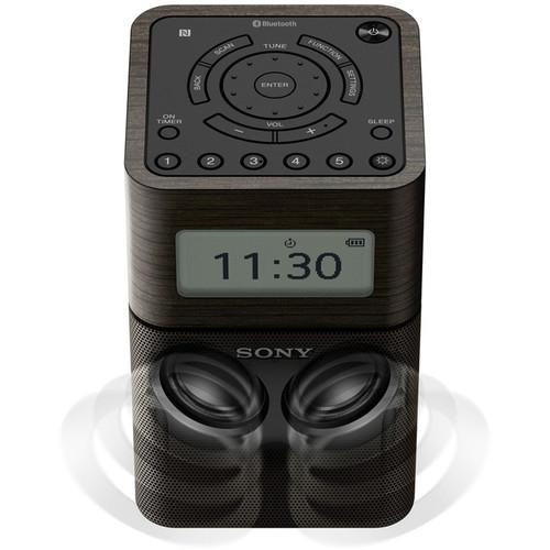Sony SRF-V1BT Portable Clock Radio with Bluetooth Speaker
