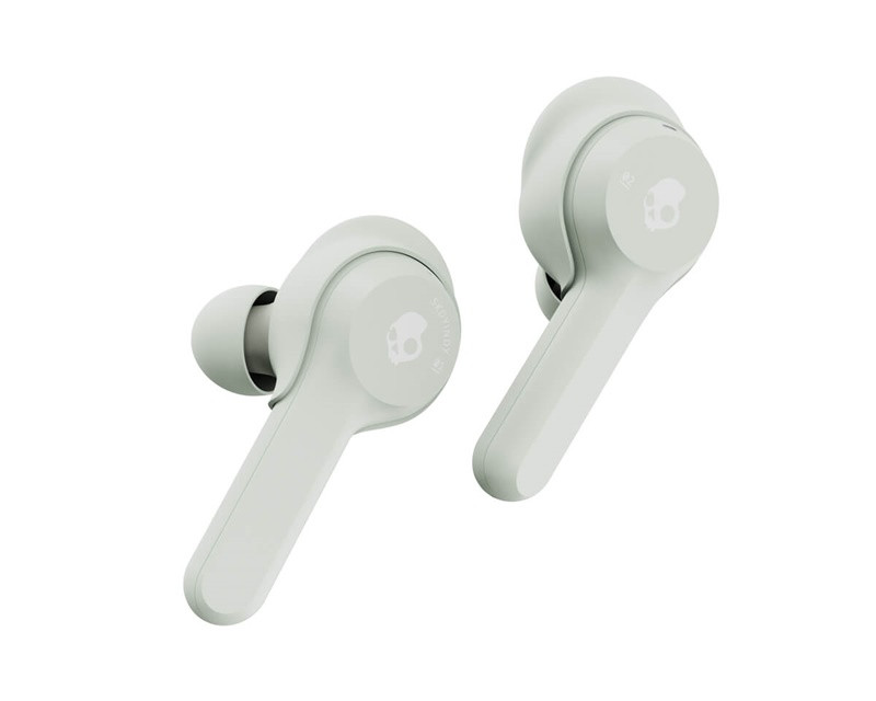 99ad44dae5661efb835a8252fa8fc96c.jpeg Skullcandy Indy Truly Wireless Bluetooth In-Ear Earphones Headphones + Charging Case & IPX4 Splash Rain Resistant - Mint