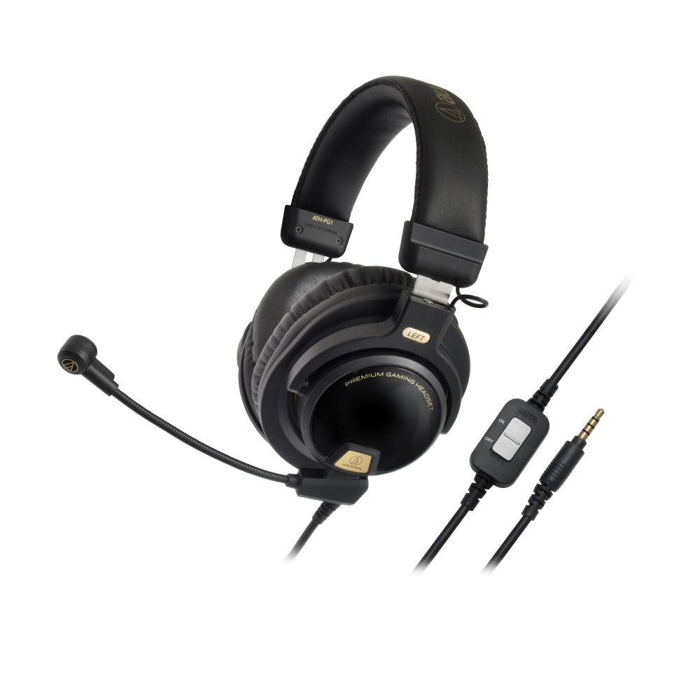 a228ea0fafc1ba8c49147f42400631dc-1.jpeg Audio Technica ATH-PG1 Premium Gaming Headset PC Gamer PlayStation 4 Compatible