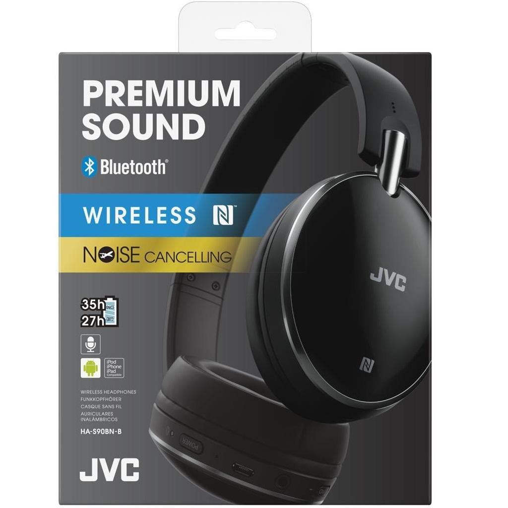 Jvc Ha S90bn Bluetooth Wireless Over Ear Headphones With Active Noise Canceling Msl Digital 3211