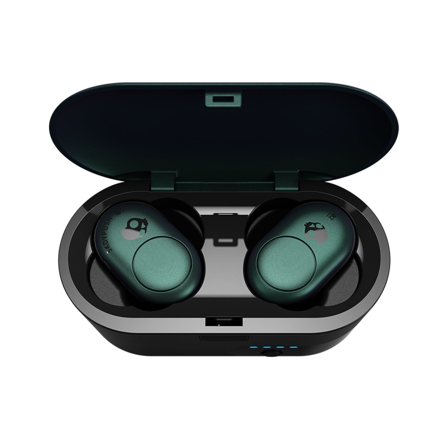 Skullcandy Push Truly Wireless Earbuds with Charging Case Extra 6 Hours Battery Life Built-In Microphone Water-Resistant