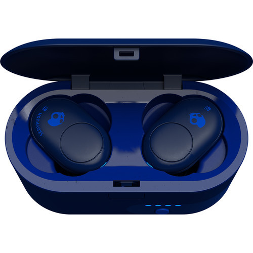 Skullcandy Push Truly Wireless Earbuds with Charging Case Extra 6 Hours Battery Life Built-In Microphone Water-Resistant
