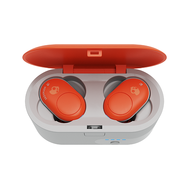 Skullcandy Push Truly Wireless Earbuds with Charging Case Extra 6 Hours Battery Life Built-In Microphone Water-Resistant