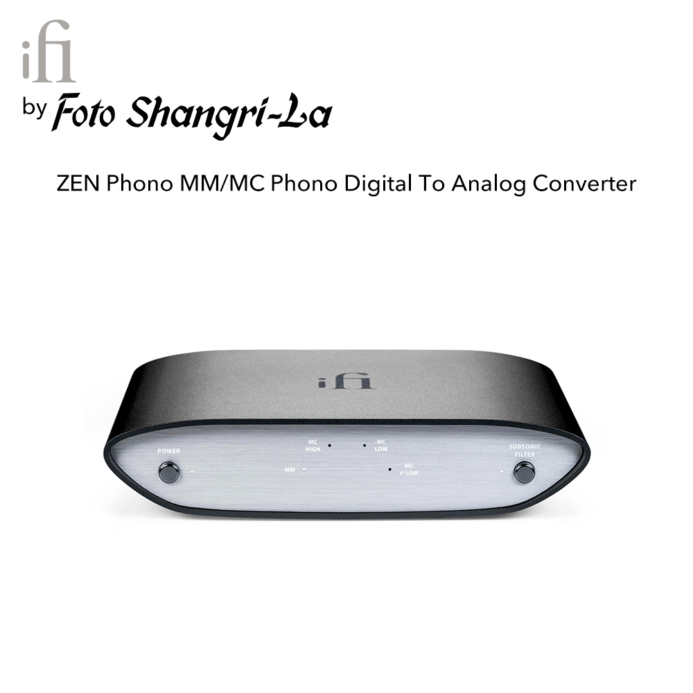 iFi ZEN PHONO MM/MC PHONO DIGITAL TO ANALOG CONVERTER