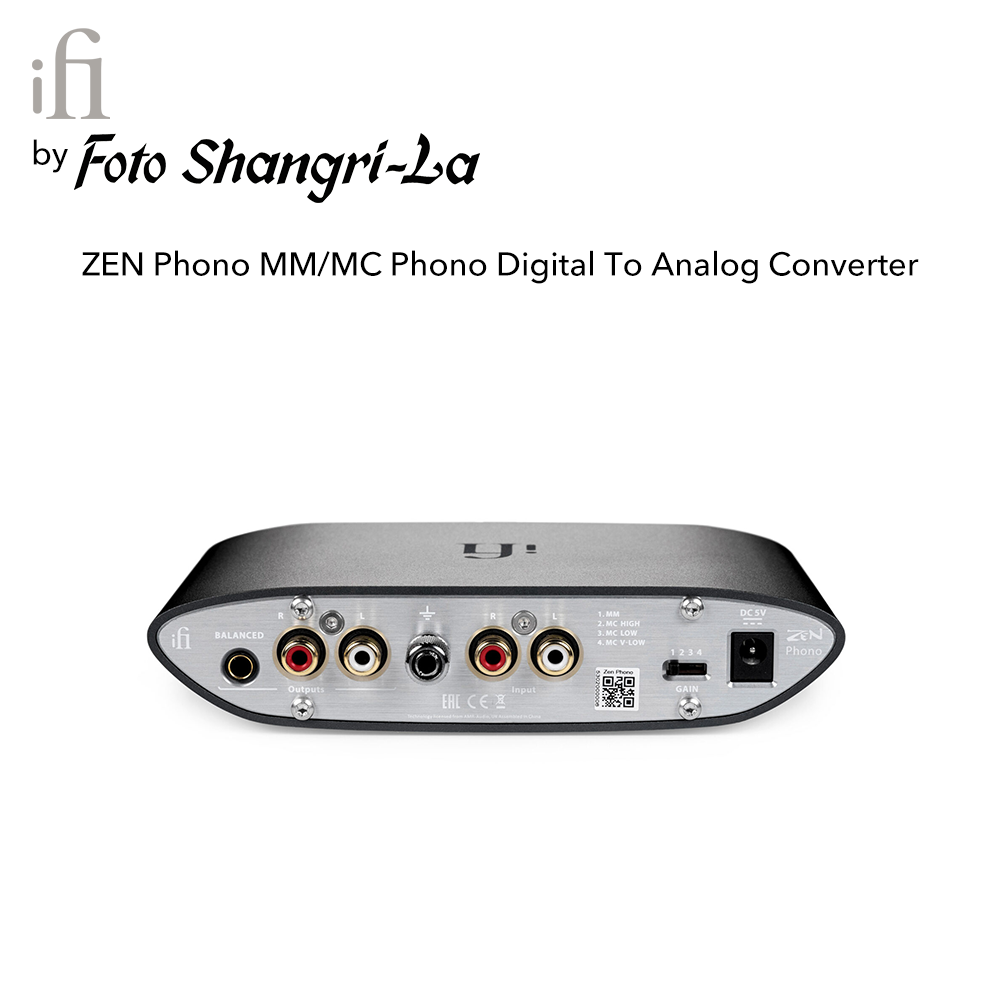 iFi ZEN PHONO MM/MC PHONO DIGITAL TO ANALOG CONVERTER