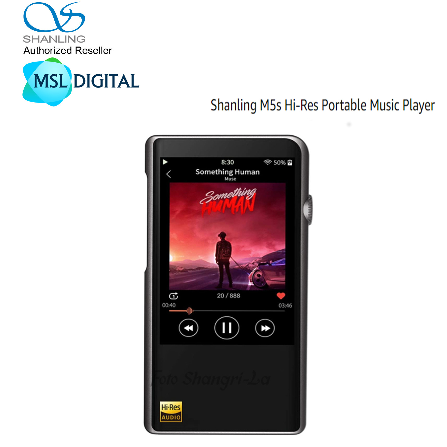 Shanling M5s Hi-Res Portable Music Player Bluetooth Music Player Wi-Fi Music Player
