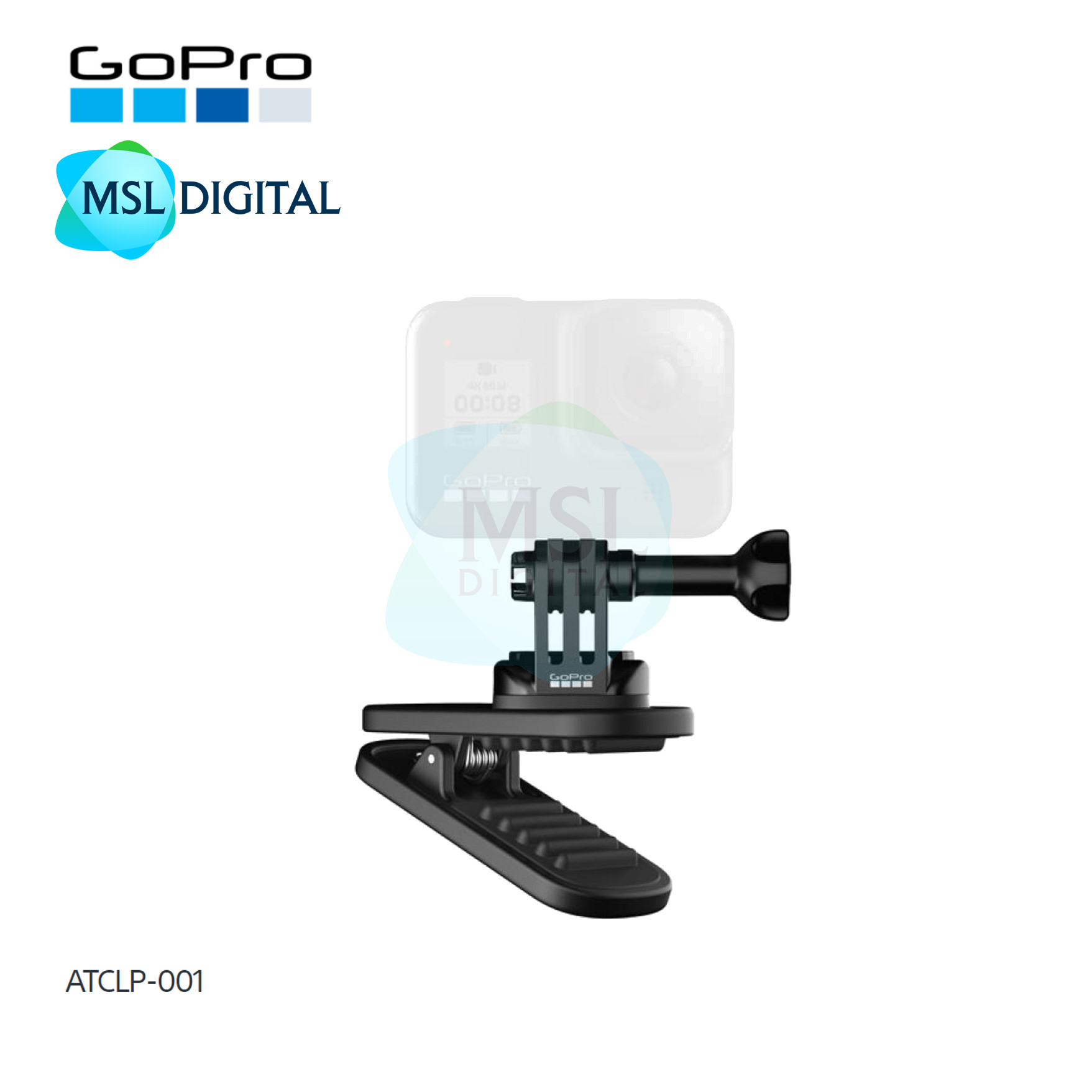GOPRO ATCLP-001 MAGNETIC SWIVEL CLIP FOR ALL HERO CAMERAS - OFFICIAL GOPRO ACCESSORY