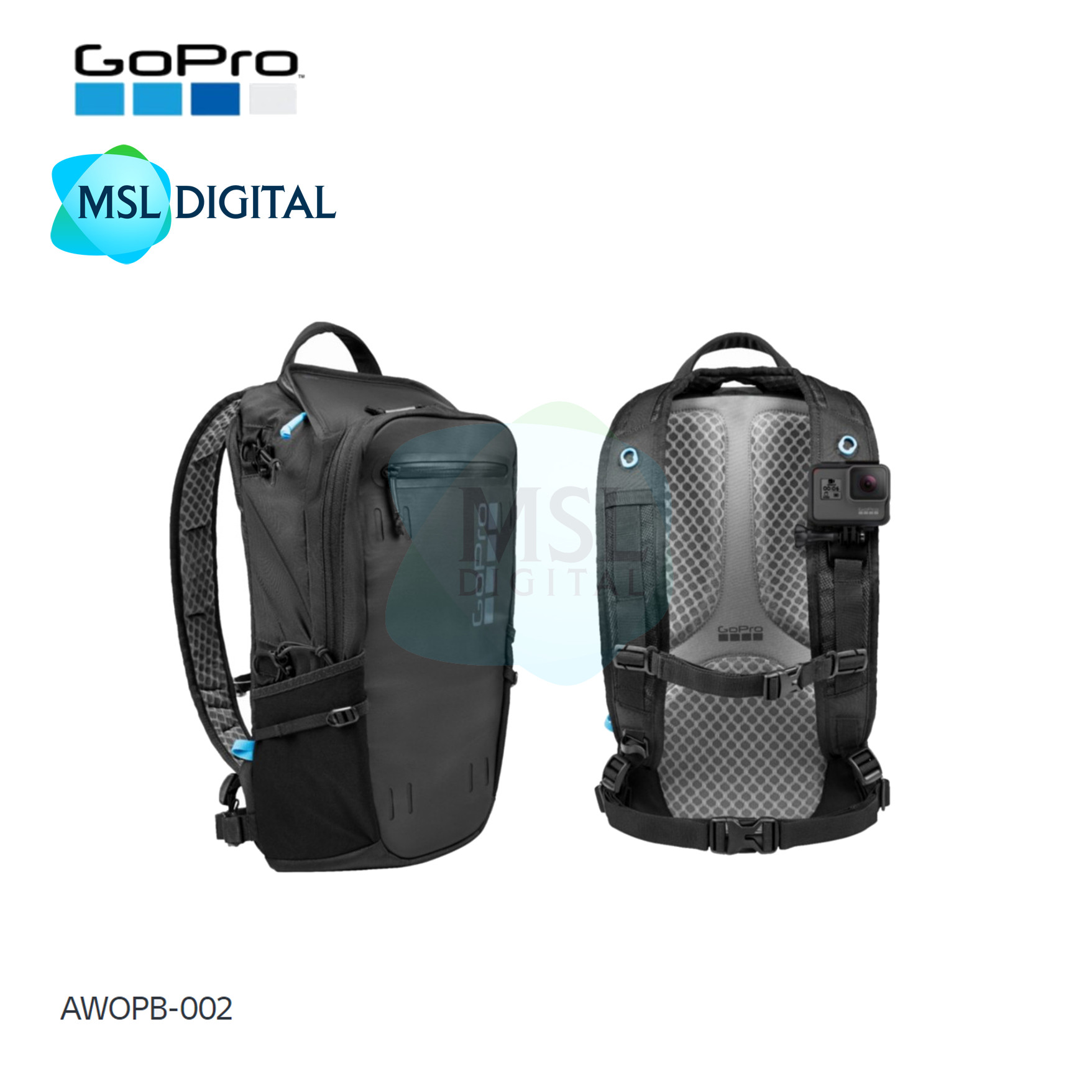 GOPRO SEEKER SPORTPACK ULTIMATE DAYPACK WITH LAPTOP SLEEVE - AWOPB-002