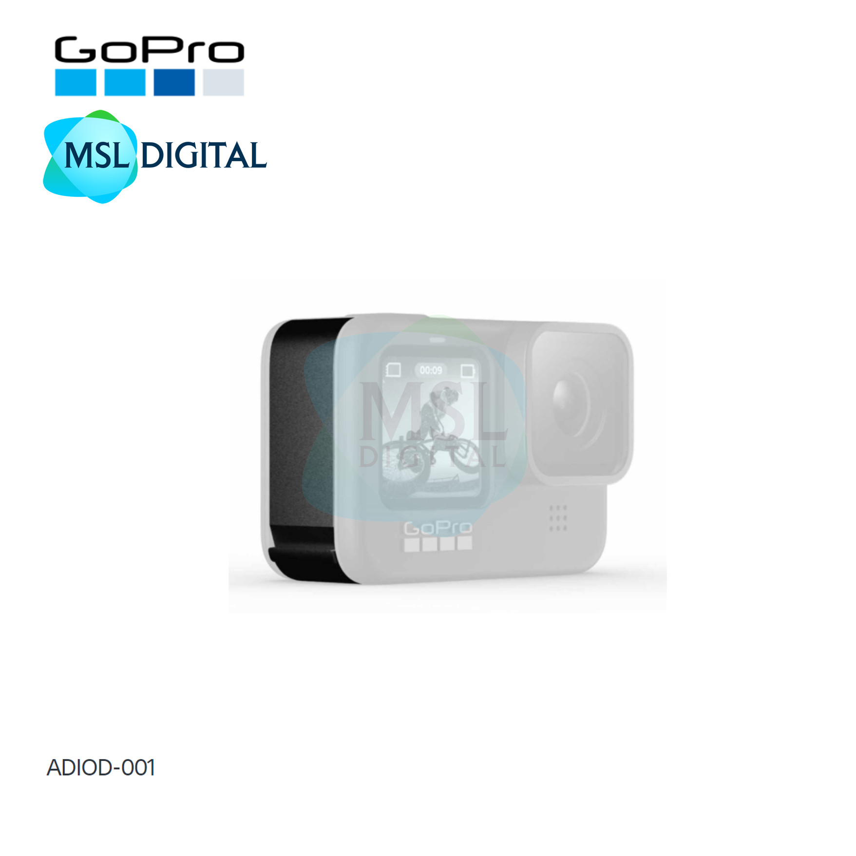GOPRO ADIOD-001 - HERO9 / HERO 9 BLACK CAMERA REPLACEMENT SIDE DOOR