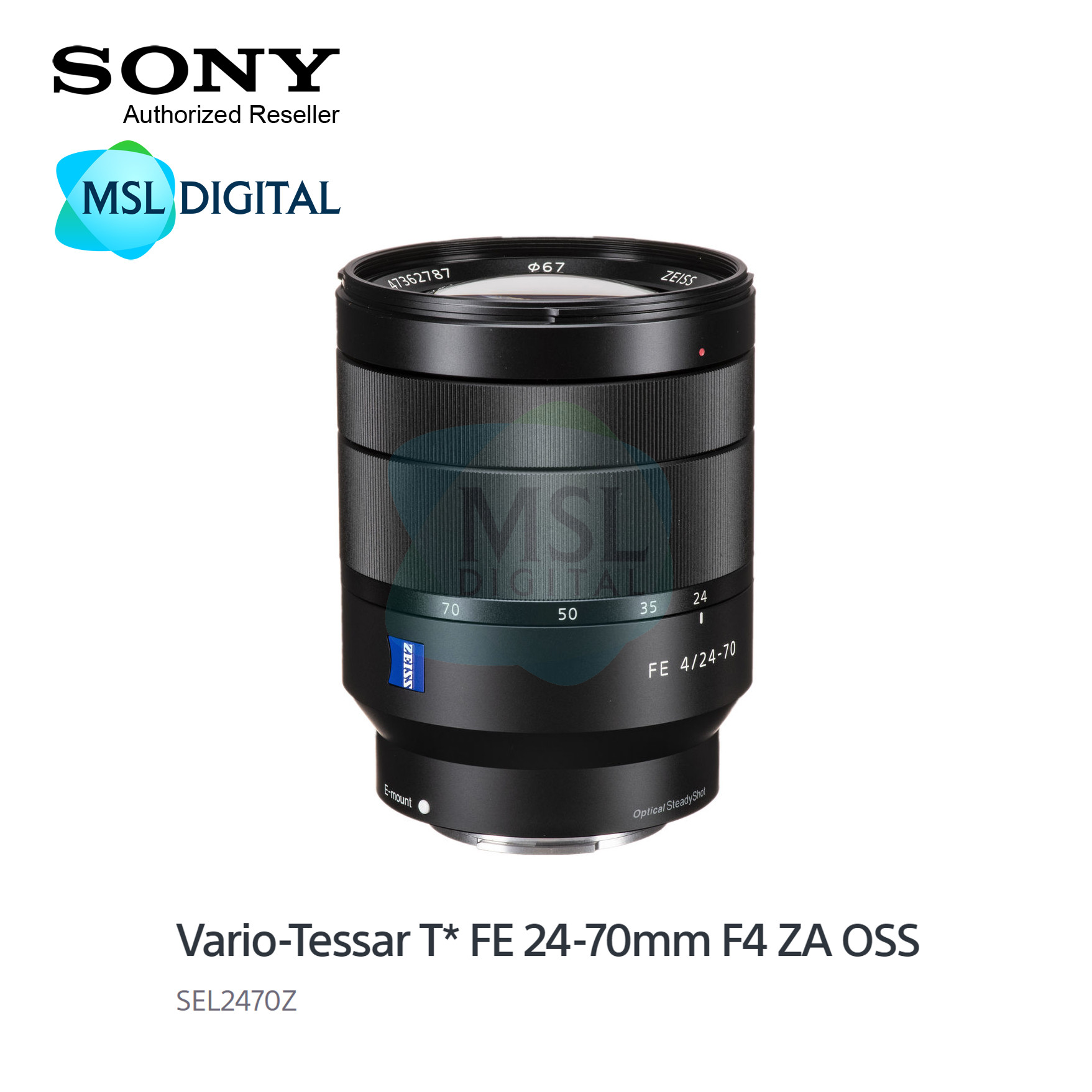 Sony FE 24-70mm F4 ZA OSS