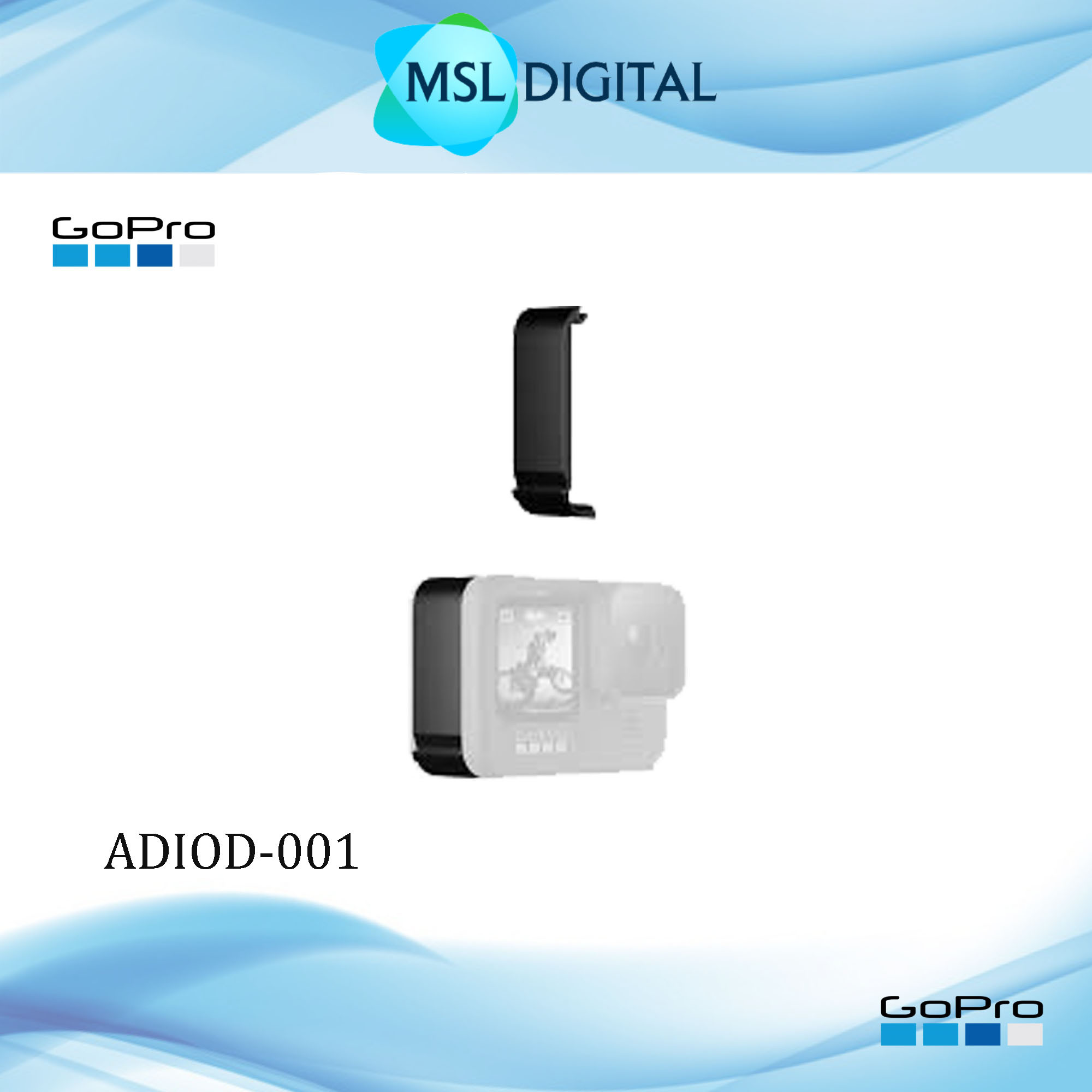 GOPRO ADIOD-001 - HERO9 / HERO 9 BLACK CAMERA REPLACEMENT SIDE DOOR