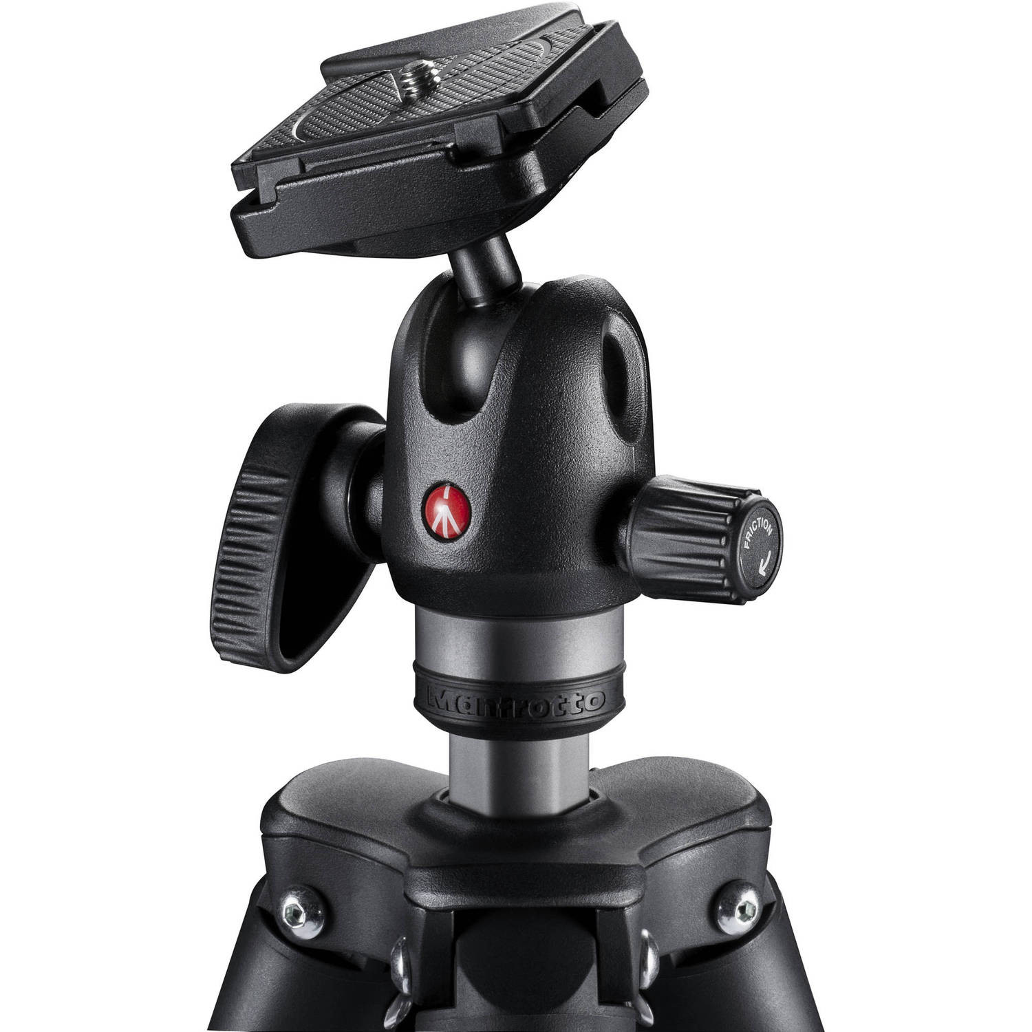 Manfrotto MKCOMPACTADVBH Compact Advanced Aluminum Tripod with Ball Head