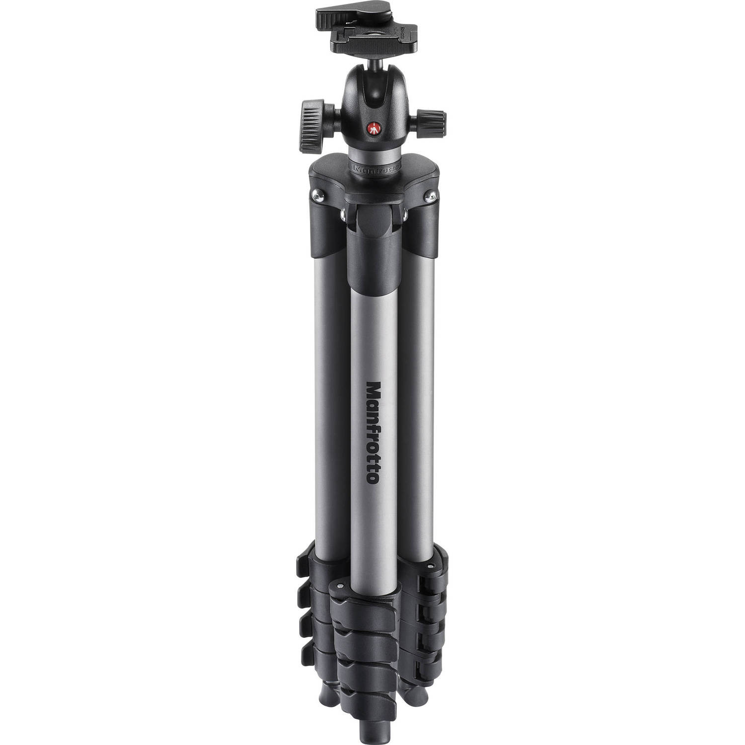 Manfrotto MKCOMPACTADVBH Compact Advanced Aluminum Tripod with Ball Head