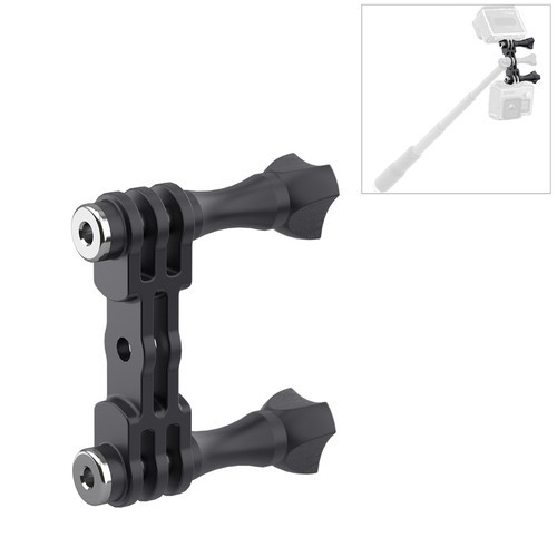 SP Gadgets Dual Mount for GoPro [Mounts Two GoPros or Accessories at Once]