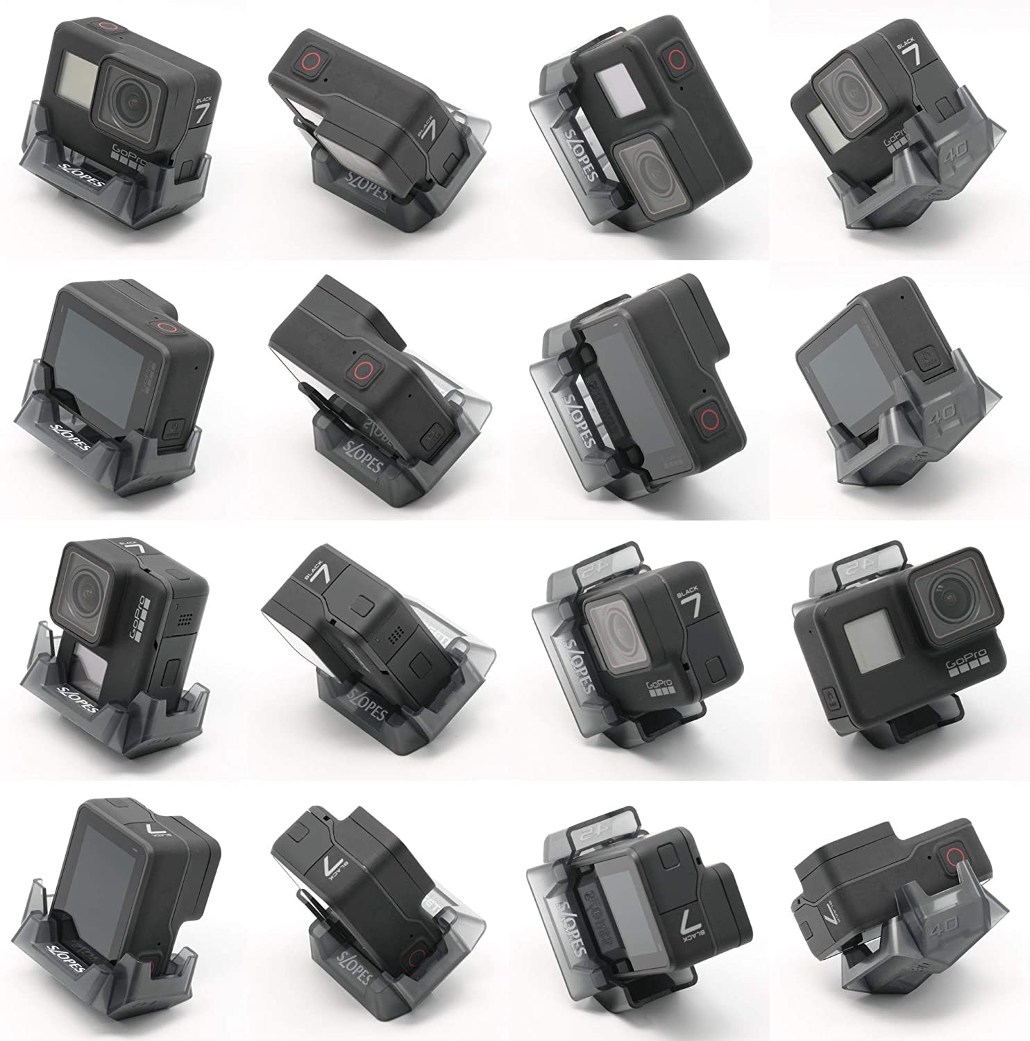 66a6129e83d0f0ddd0b9e48bfd231428.jpeg ROGETI Slopes - Instant Action Camera Stand Compatible with GoPro Hero 5, Hero 6 and Hero 7