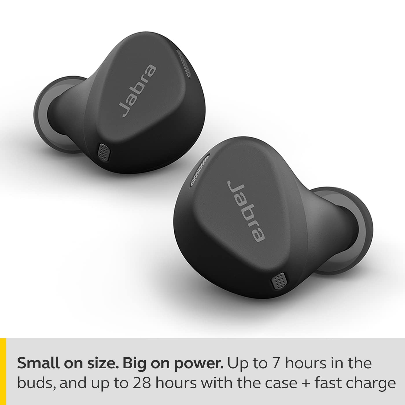 Auricolari in-ear Jabra Active Secure Fit con cavo giallo Auricolari in-ear Jabra Active Secure Fit con cavo giallo