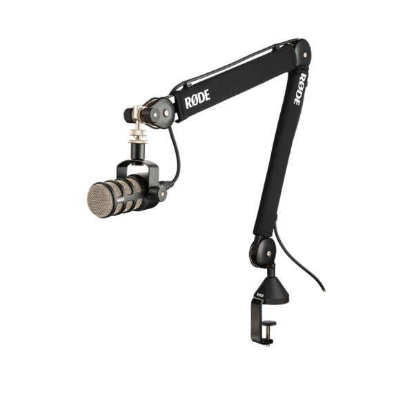 Rode PSA1+ Professional Studio Boom Arm for Mic Podcasting Streaming 360° Arm Rotation (Black)