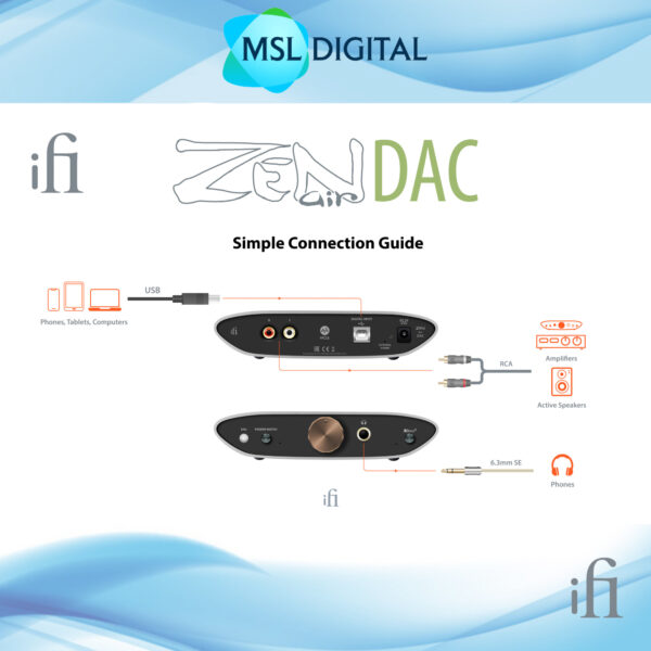 [PRE-ORDER 21 Days] iFi Audio Zen Air DAC - USB DAC + Headphone Amplifier