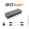 [PRE-ORDER 30 Days] iFi GO bar ultraportable USB DAC / headphone amp with Full MQA decoding [Powerful 16-core XMOS micro controller]