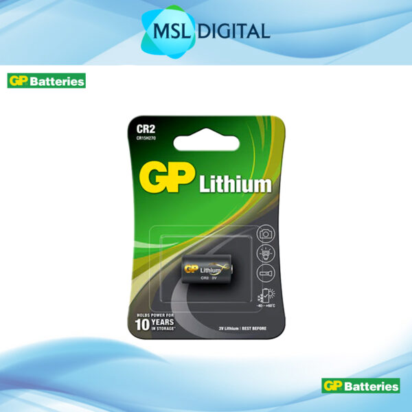 76054fb13c875f2cdb6741a2c1fc3747.jpeg GP CR2 Lithium Battery 3V Long-Lasting Power for Camera Flashlight Alarm Sensor