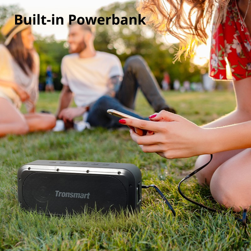 86f076049cdc0d691bc1f25fc0a8cd59.jpeg Tronsmart Force SE Waterproof Outdoor Wireless Speaker | SoundPulse® Audio | Built-in Powerbank | Bluetooth 5.3