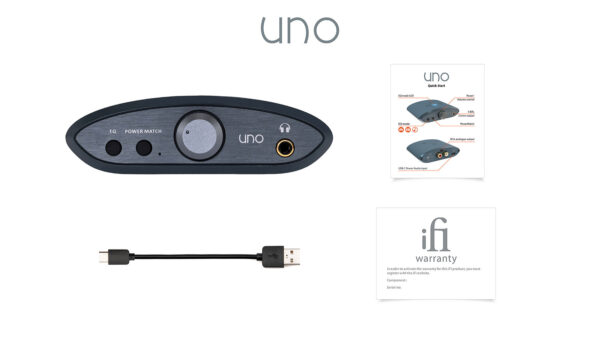 [PRE-ORDER 21 Days] iFi UNO 32bit/384kHz Hi Res USB DAC + Headphone Amp
