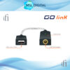 iFi GO link USB-C to 3.5mm Gold-Plated Headphone | DAC & headphone amp | Hi-Res Audio PCM DSD MQA
