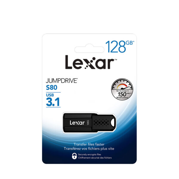 Lexar JumpDrive S80 USB 3.1 Flash Drive 32GB / 64GB / 128GB / 256GB