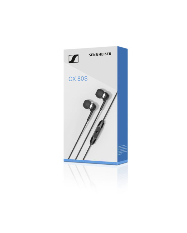 67204faed16b452707ea62f2ec1d7e05.jpeg Sennheiser CX 80S Wired In-Ear Earphones - CX 80S