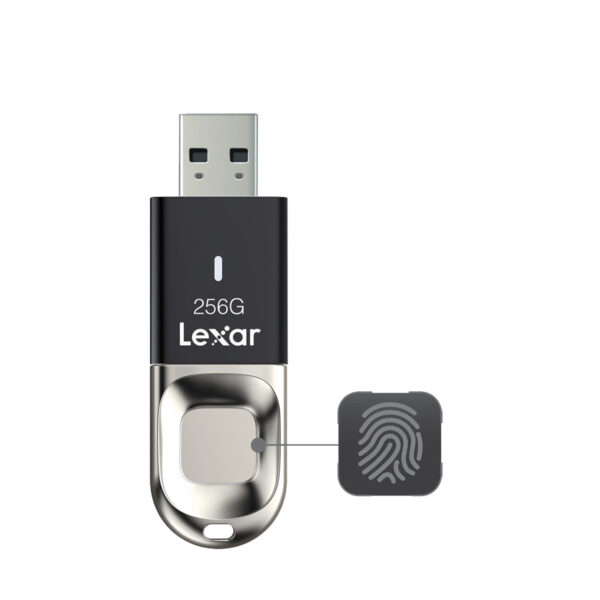 [PRE ORDER 30 Days] Lexar JumpDrive 64GB / 128GB / 256GB Fingerprint F35 USB 3.0 Flash Drive