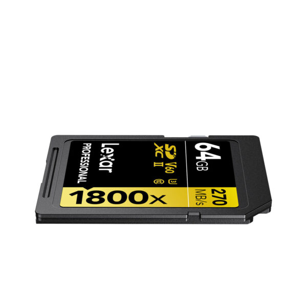 [PRE-ORDER 14 Days] Lexar 64GB / 128GB / 256GB  Professional 1800x SD Card SDXC UHS-II Card GOLD Series