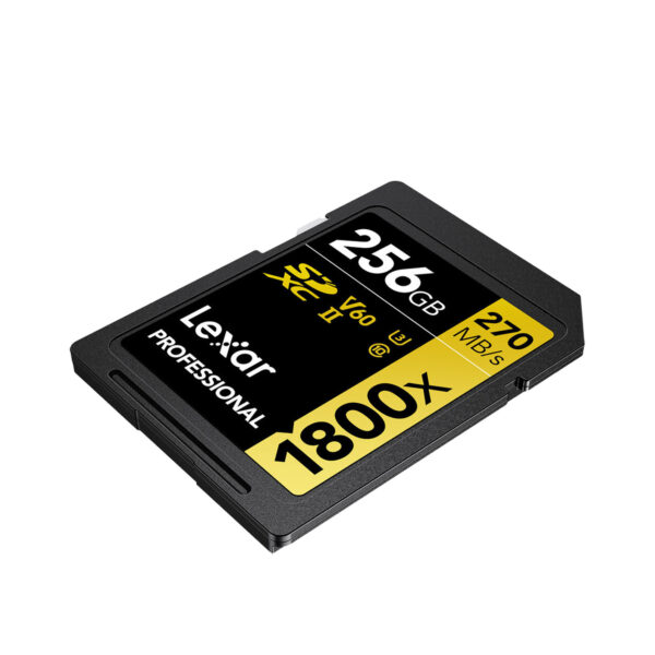 [PRE-ORDER 14 Days] Lexar 64GB / 128GB / 256GB  Professional 1800x SD Card SDXC UHS-II Card GOLD Series