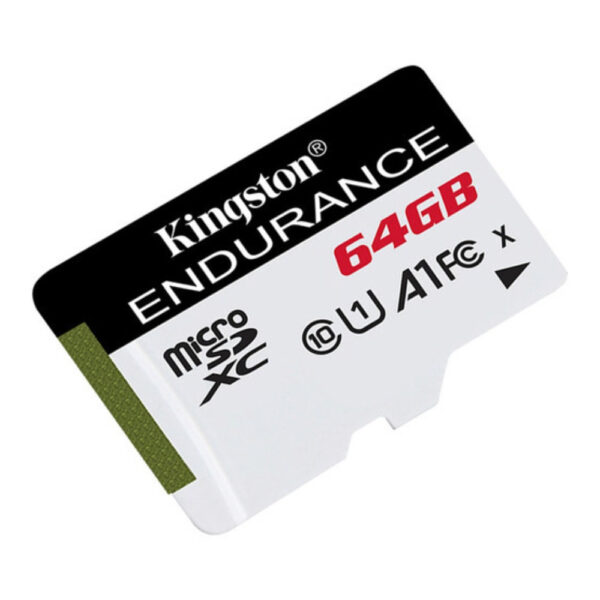 Kingston High Endurance UHS-I microSD Card U1 / A1 / Class 10 (95 MB/s) for CCTV dash cam & body cam