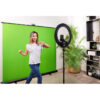 CORSAIR Elgato GREEN SCREEN XL Extra Wide Chroma Key Panel | Pptimized for webcam background removal