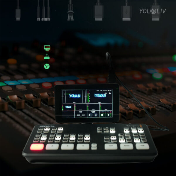 [PRE-ORDER 30 Days] YoloLiv YoloBox Mini Ultra-Portable All-in-One Smart Live Streaming Encoder & Monitor