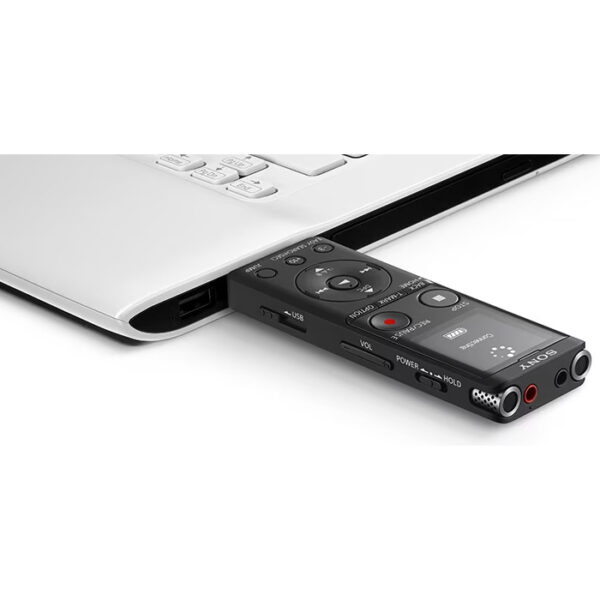 Sony ICD-UX570F Digital Recorder – 4GB Audio Recorder with USB Direct & Noise Reduction