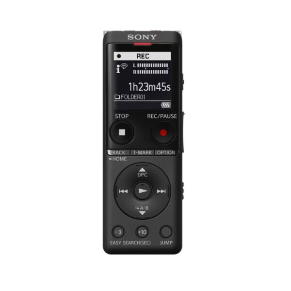Sony ICD-UX570F Digital Recorder – 4GB Audio Recorder with USB Direct & Noise Reduction