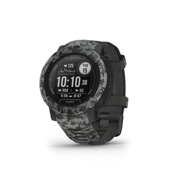 Garmin Instinct 2 Rugged GPS Smartwatch | Built-in Sports App | Smart Notifications | 24/7 Health Monitor [Garmin Promo]