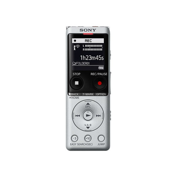 Sony ICD-UX570F Digital Recorder – 4GB Audio Recorder with USB Direct & Noise Reduction