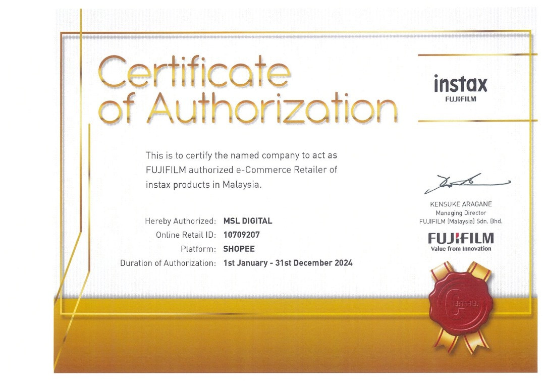 FUJIFILM INSTAX MINI LINK 2 Special Edition Smartphone Printer Bluetooth Connectivity