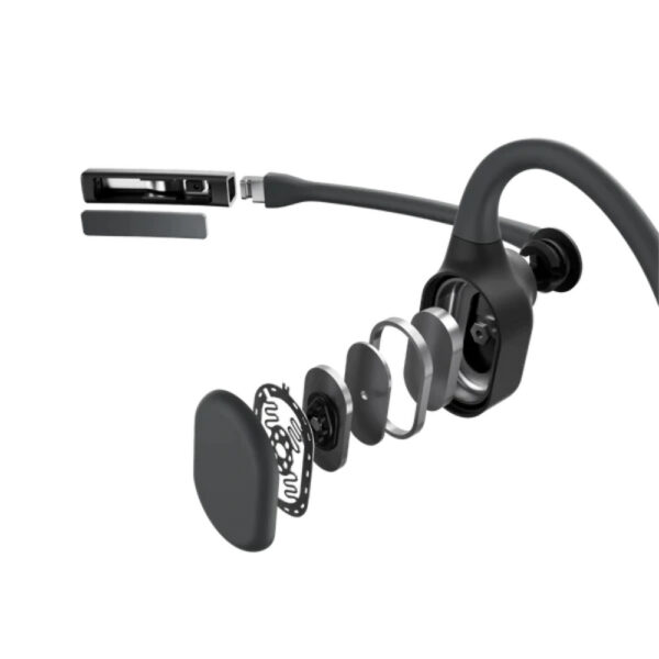 [PRE-ORDER 7 Days] SHOKZ OPENCOMM 2 Bone Conduction Stereo Bluetooth Headset with Noise-Canceling Boom Mic | IP55 Water-Resistant | Bluetooth 5.1