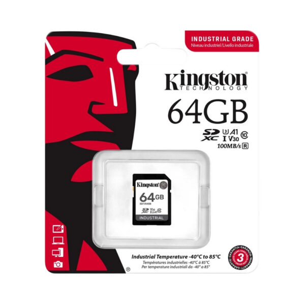 [PRE-ORDER 14 Days] Kingston Industrial SD Memory Card [32GB/64GB] | Ideal for extreme conditions