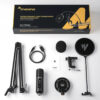 MAONO PM422 USB Condenser Microphone Kit with Boom Arm – Streaming, Podcast, Voice Recording Mic Set