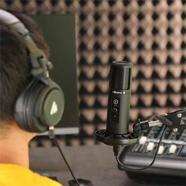 MAONO PM422 USB Condenser Microphone Kit with Boom Arm – Streaming, Podcast, Voice Recording Mic Set
