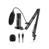 MAONO PM422 USB Condenser Microphone Kit with Boom Arm – Streaming, Podcast, Voice Recording Mic Set