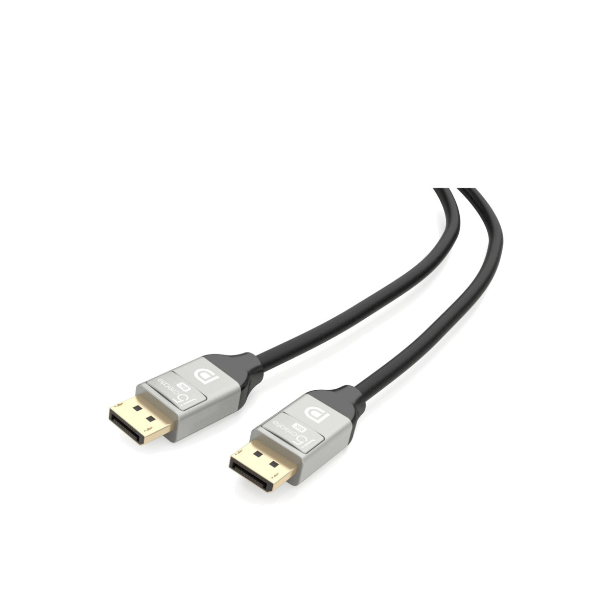 258b711f978c329cec5b78b2dcfc62c8.jpeg j5create JDC43L10 8K DisplayPort Cable (1 meter)